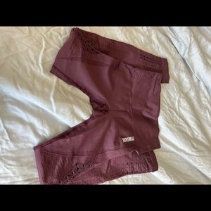 Gymshark Energy Seamless leggings- berry red